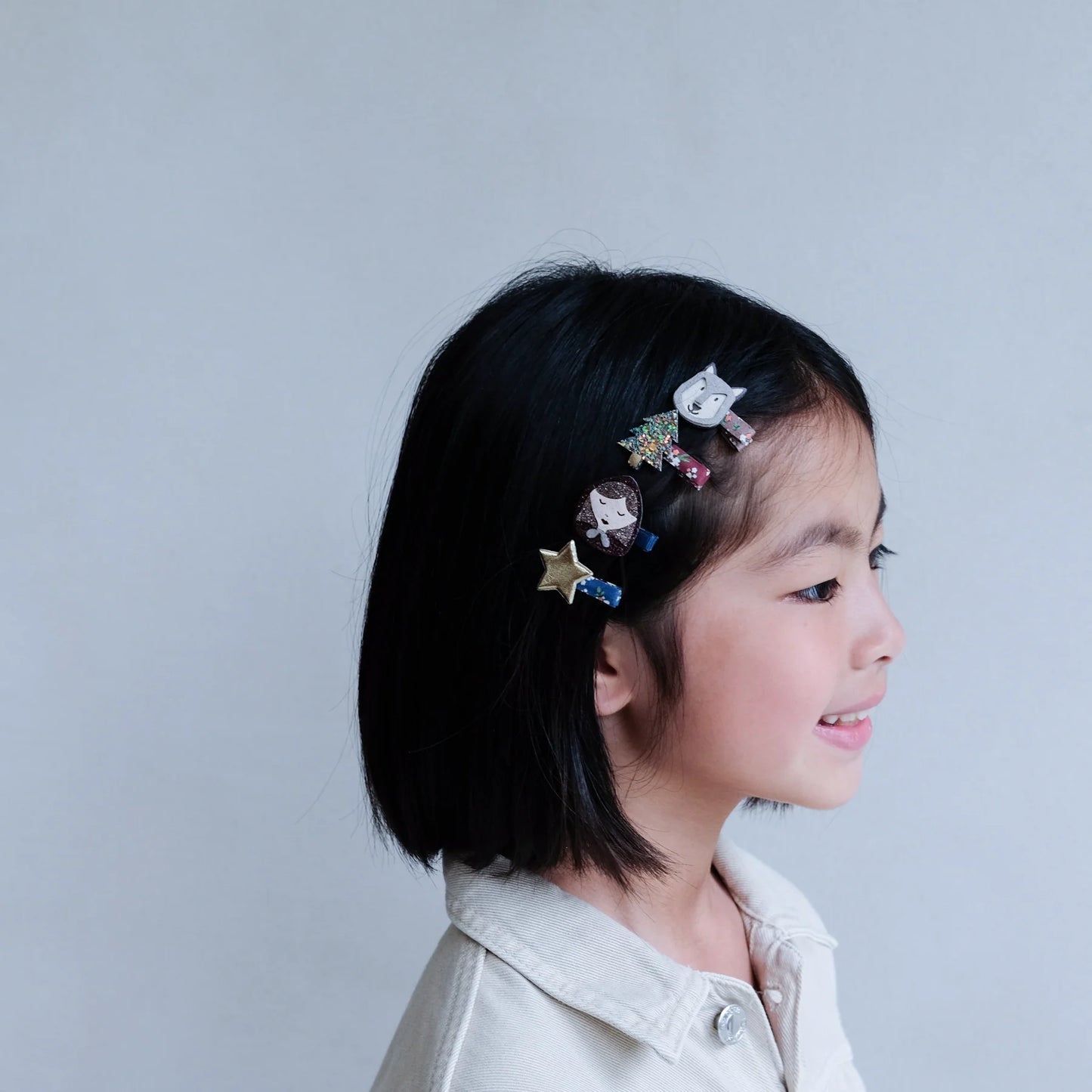 Mimi & Lula Little red riding hood mini clips