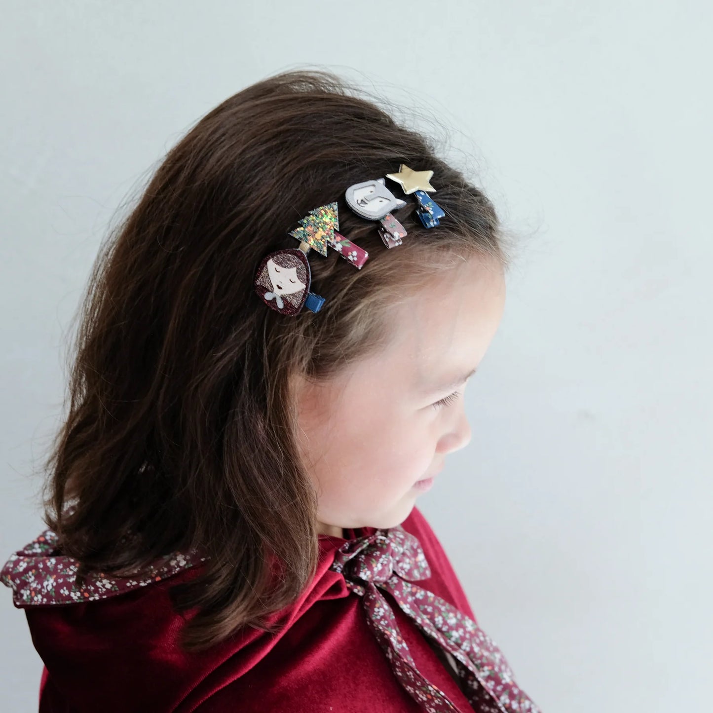 Mimi & Lula Little red riding hood mini clips