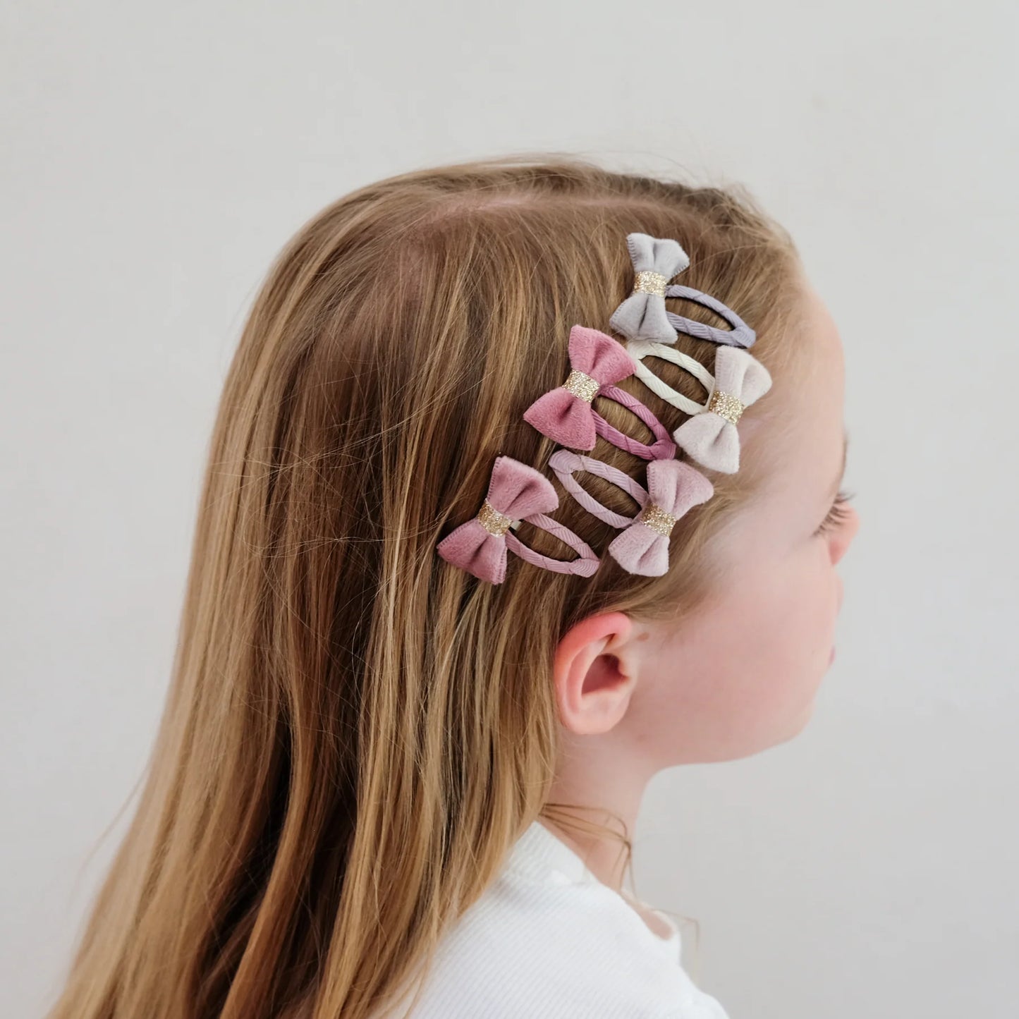 Mimi & Lula Tinkerbell velvet bow mini clic clacs