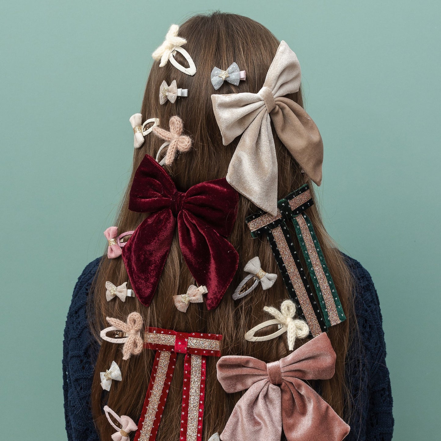 Mimi & Lula Tinkerbell velvet bow mini clic clacs