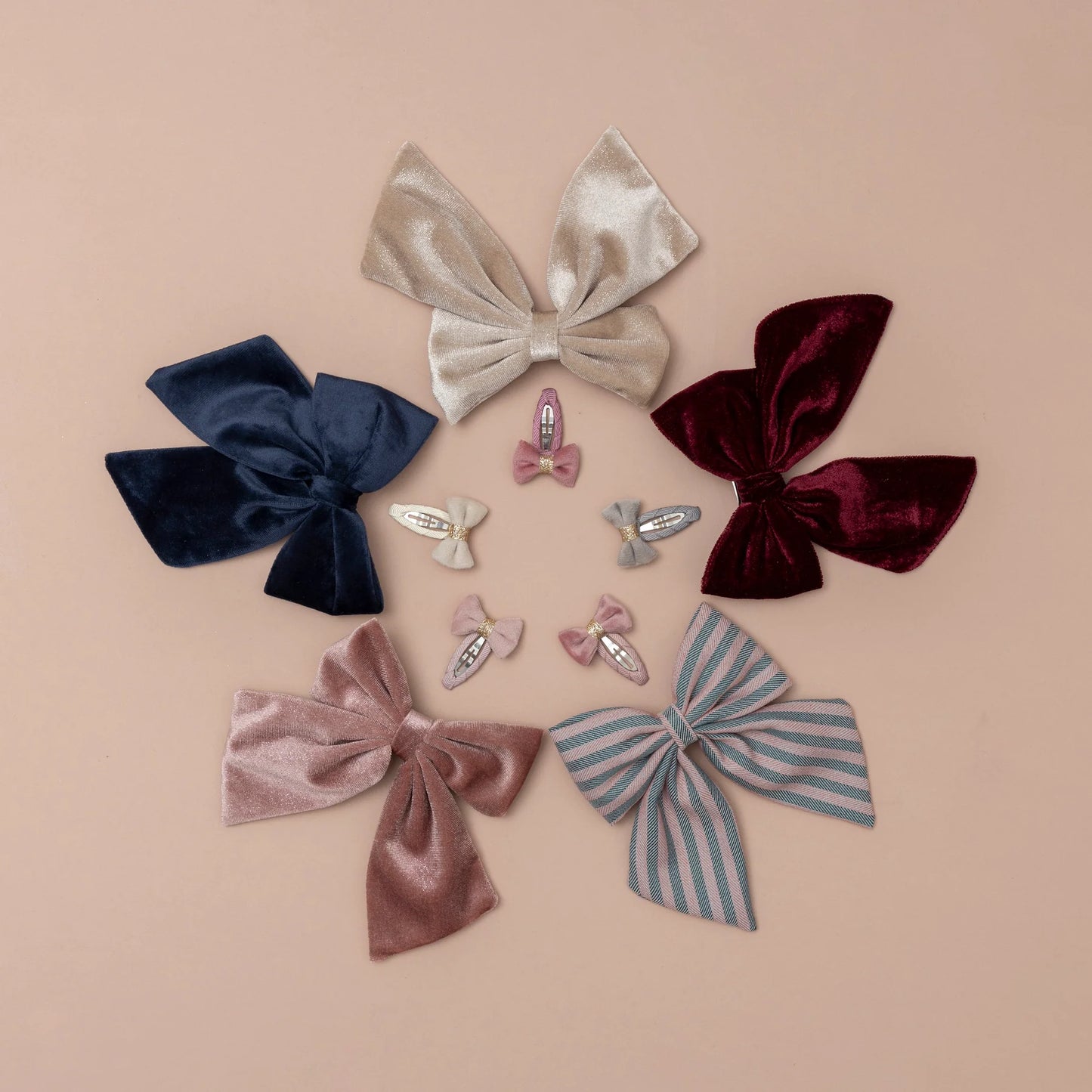 Mimi & Lula Tinkerbell velvet bow mini clic clacs