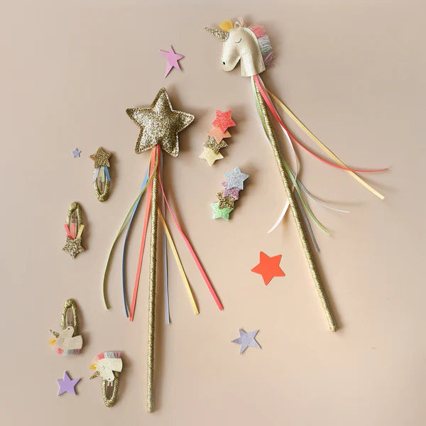 Rockahula Rainbow Glitter Star Wand