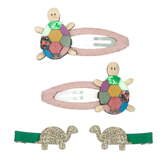 Mimi & Lula Technicolour tortoise clips