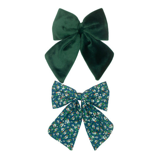 Mimi & Lula Agnes oversize bow pack - Teal