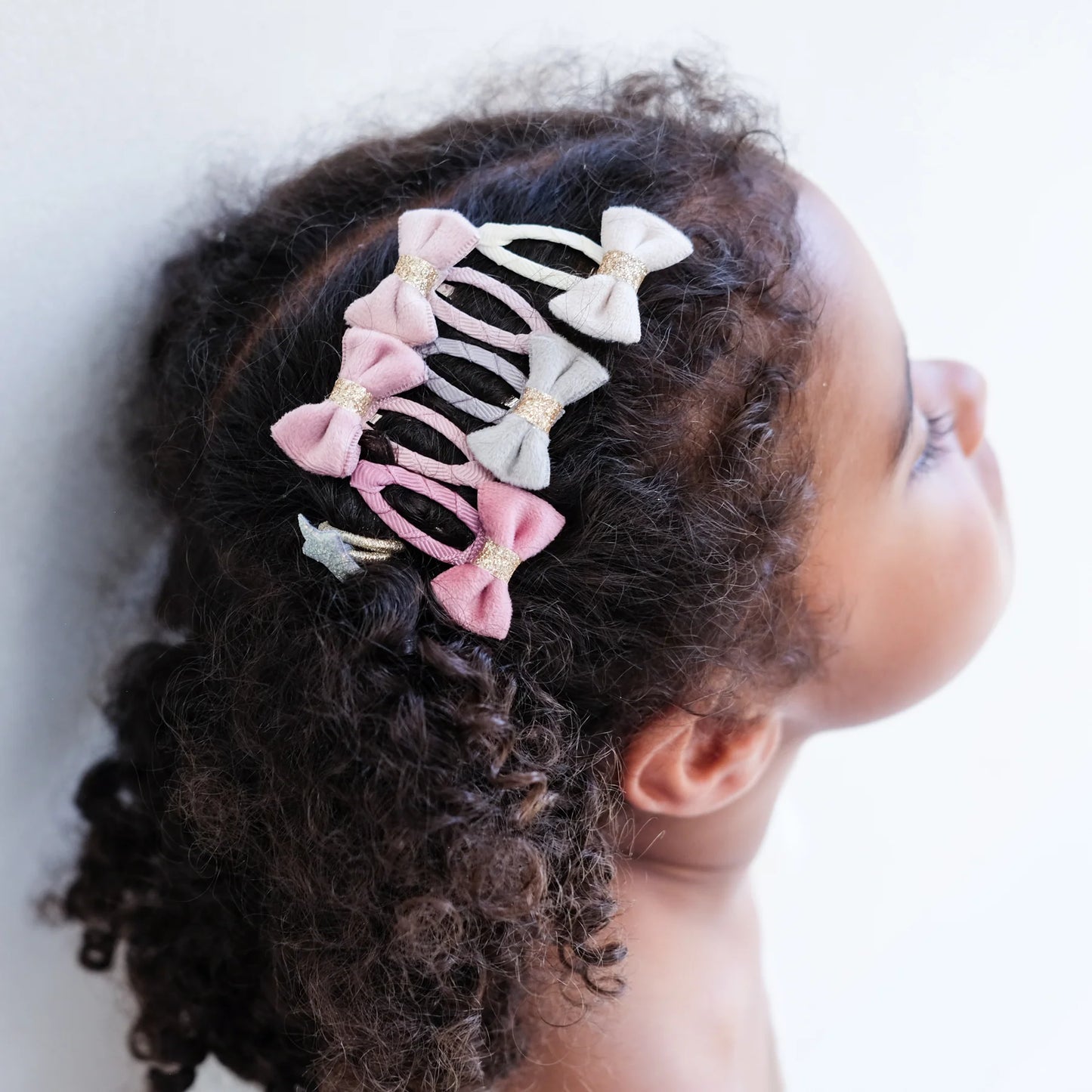 Mimi & Lula Tinkerbell velvet bow mini clic clacs