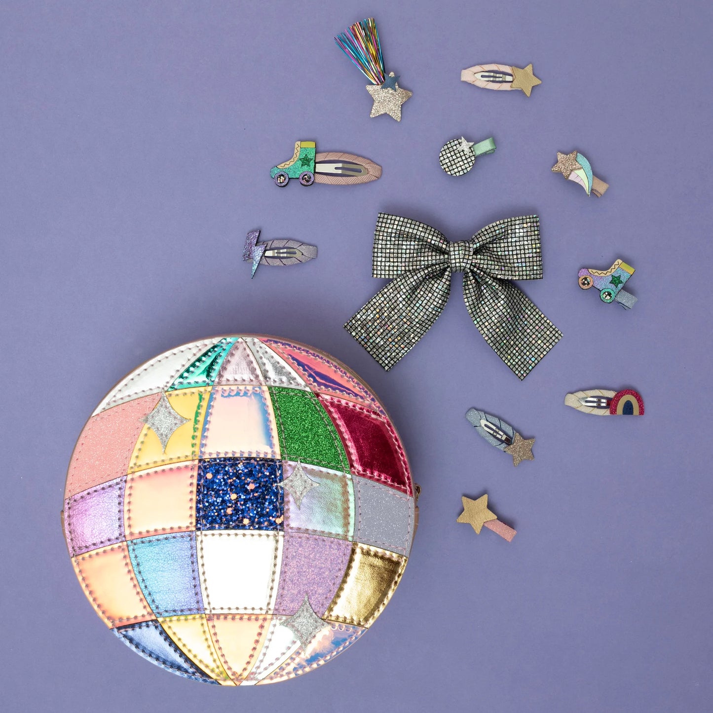 Mimi & Lula  Disco ball oversized bow