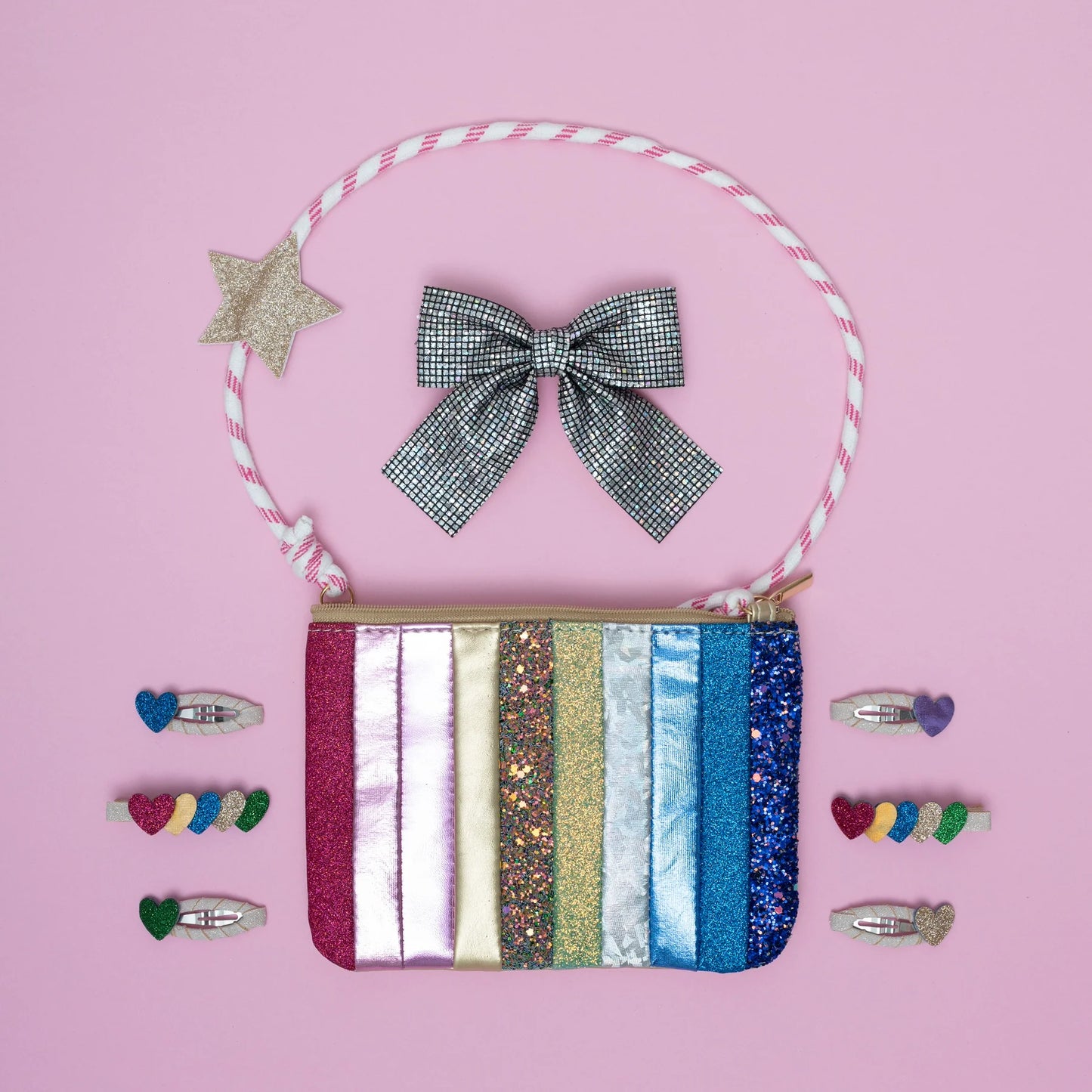 Mimi & Lula  Disco ball oversized bow