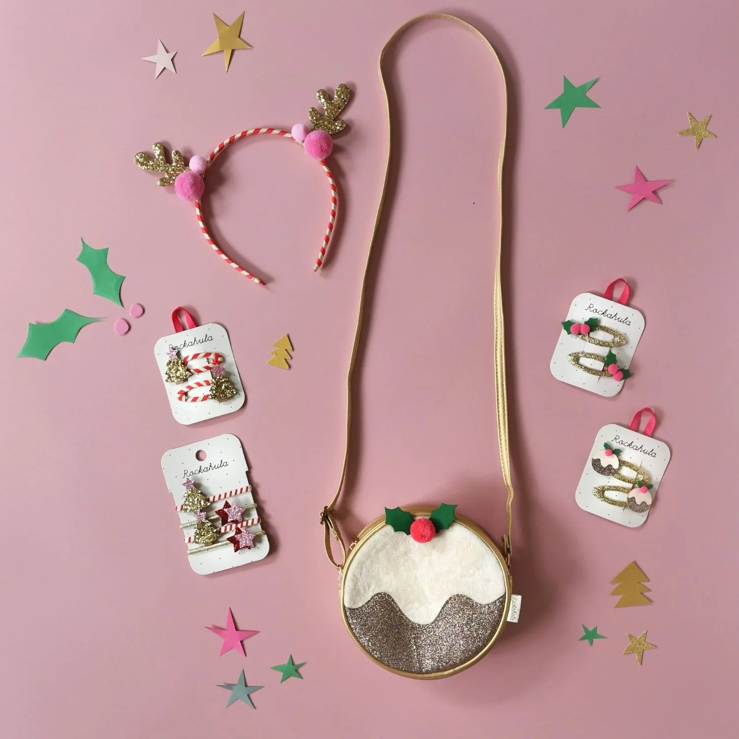 Rockahula Christmas Stripy Christmas Tree Clips