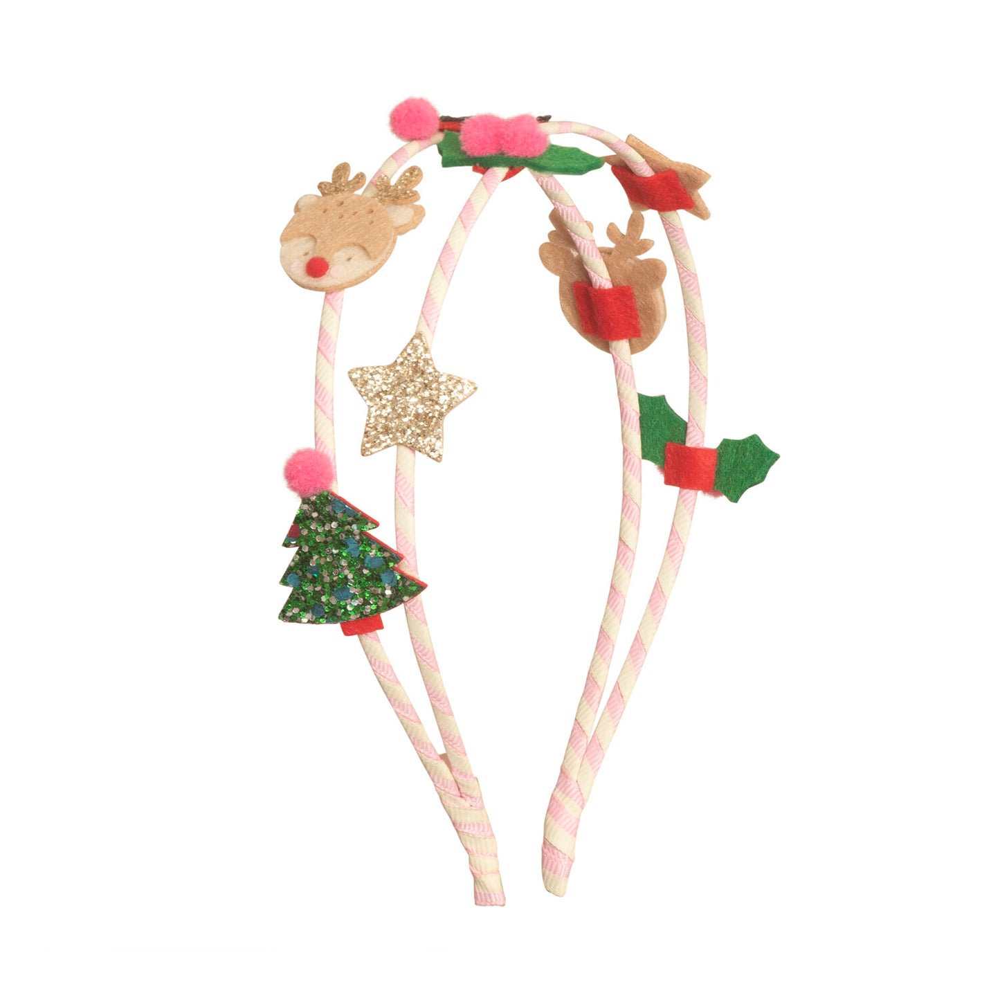 Rockahula Festive Christmas Double Headband