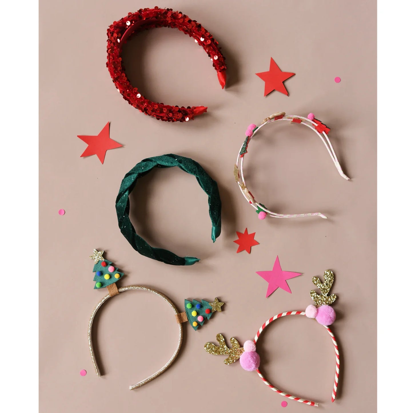 Rockahula Festive Christmas Double Headband