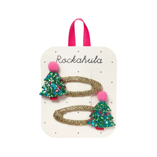 Rockahula Christmas Tree Glitter Clips