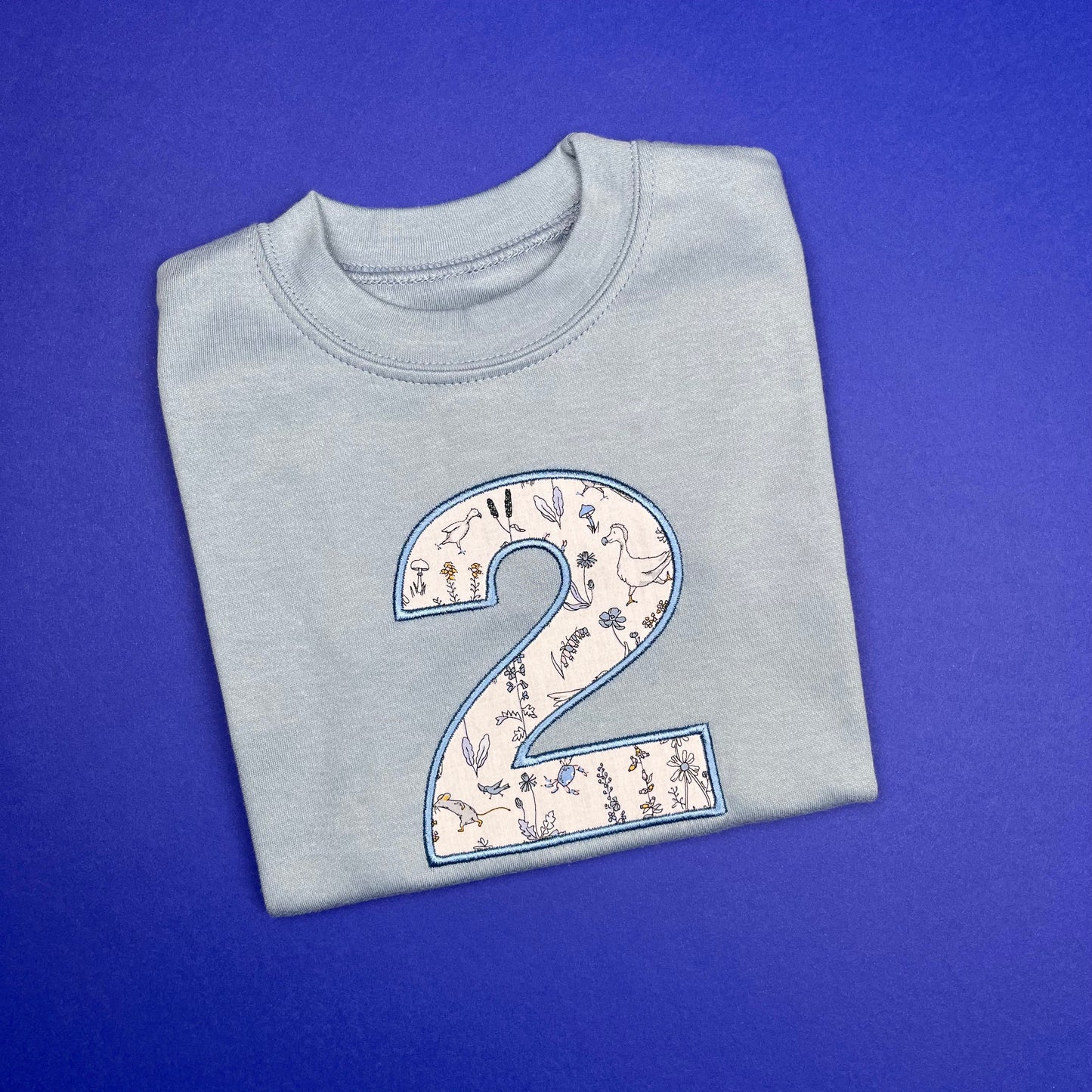 Boys Birthday Number Tee (Bold Edging)