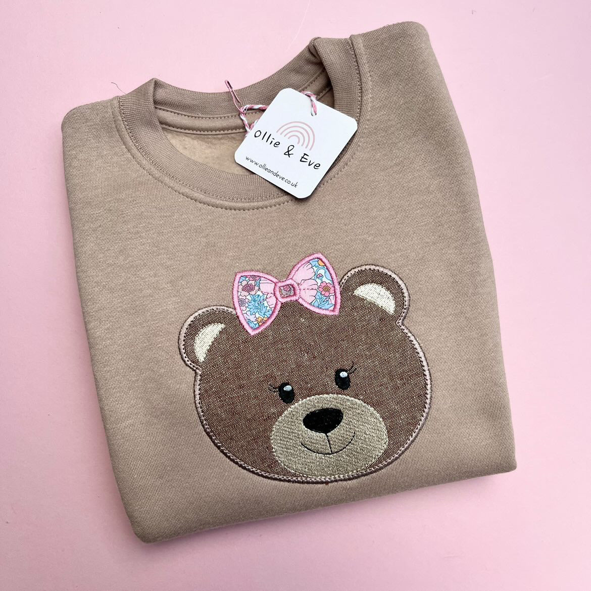 Ollie & Eve Teddy Sweatshirt - Girls